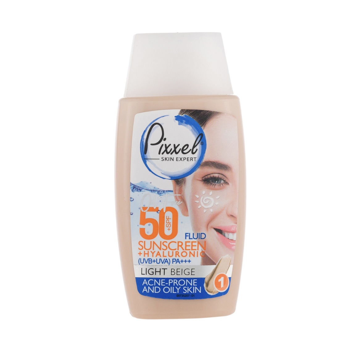 ضد آفتاب رنگی پیکسل با Spf50 مناسب پوست چرب و جوش دار