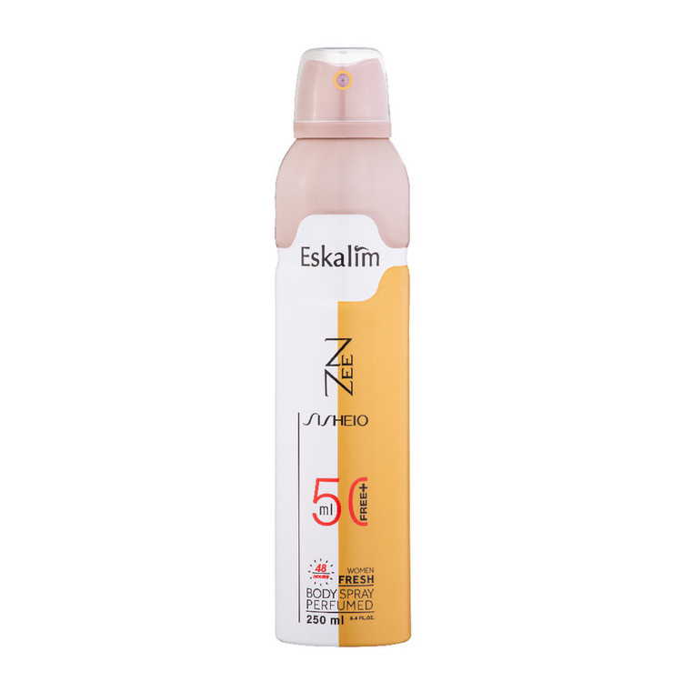 اسپری خوشبو کننده بدن زنانه اسکالیم مدل SHISEIDO ZEN حجم 250 میلی لیتر