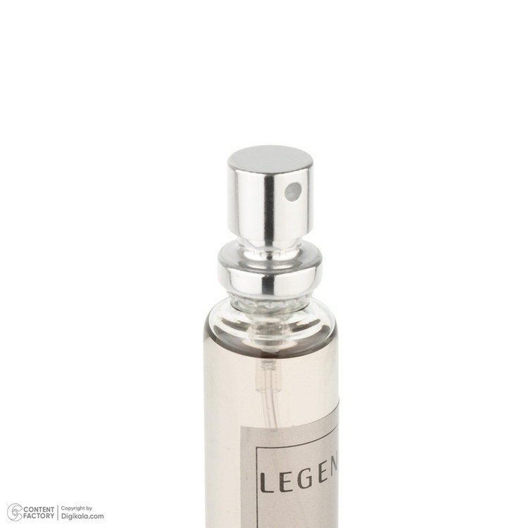 عطر جیبی مردانه صندل مدل LEGEND با رایحه شیرین، خنک حجم 25 میلیلیتر