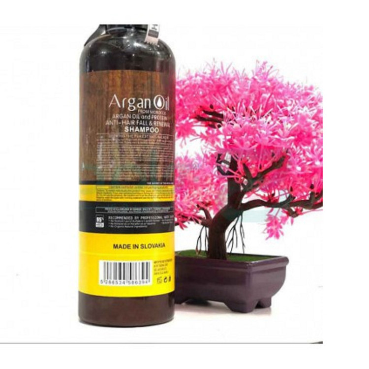 شامپو تقویتکننده و ترمیمکننده مو لایتنس مدل argan حجم 900 میلیلیتر به همراه ماسک مو لایتنس مدل argan oil حجم 1000 میلیلیتر، حاوی روغن آرگان طبیعی، فاقد سولفات، مناسب موهای آسیب دیده و رنگ شده