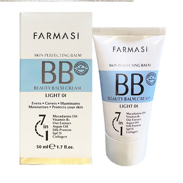 کرم پودر BB فارماسی شماره 1 حجم 50 میلی لیتر