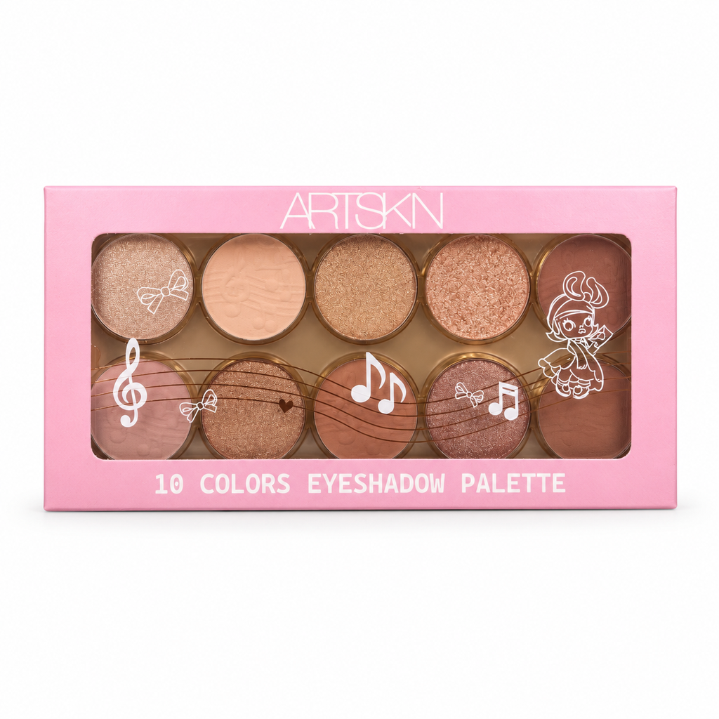پالت سایه چشم ۱۰ رنگ آرت اسکین ART SKIN
