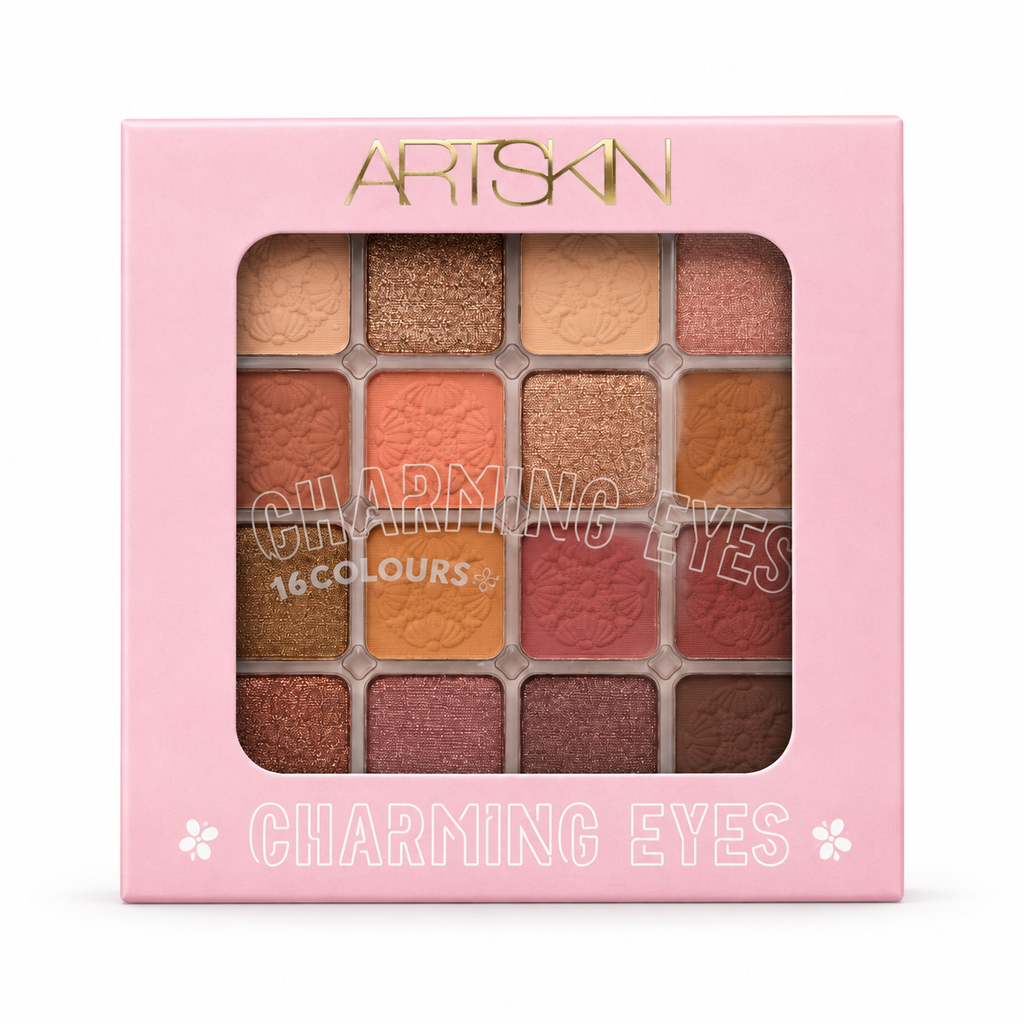 پالت سایه چشم ۱۶ رنگ آرت اسکین ART SKIN