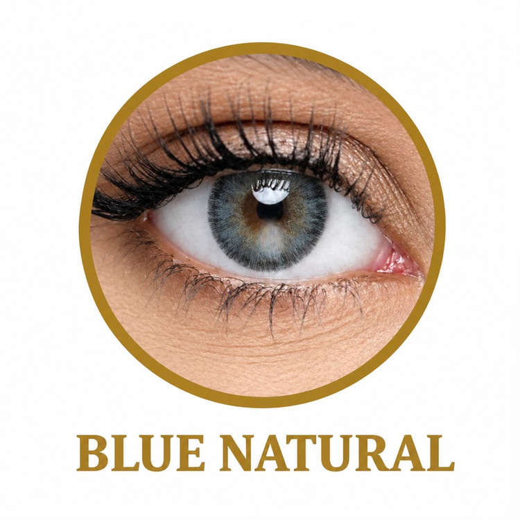 لنز رنگی نئوکاسمو NeoCosmo رنگ (BLUE NATURAL)
